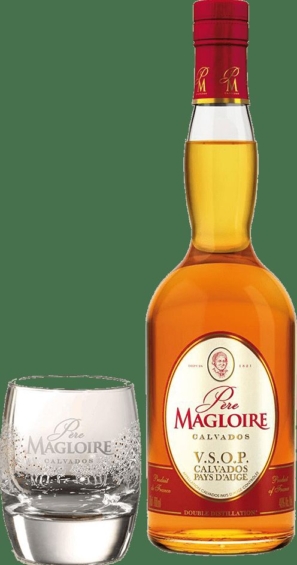 Calvados VSOP Père Magloire + glas
