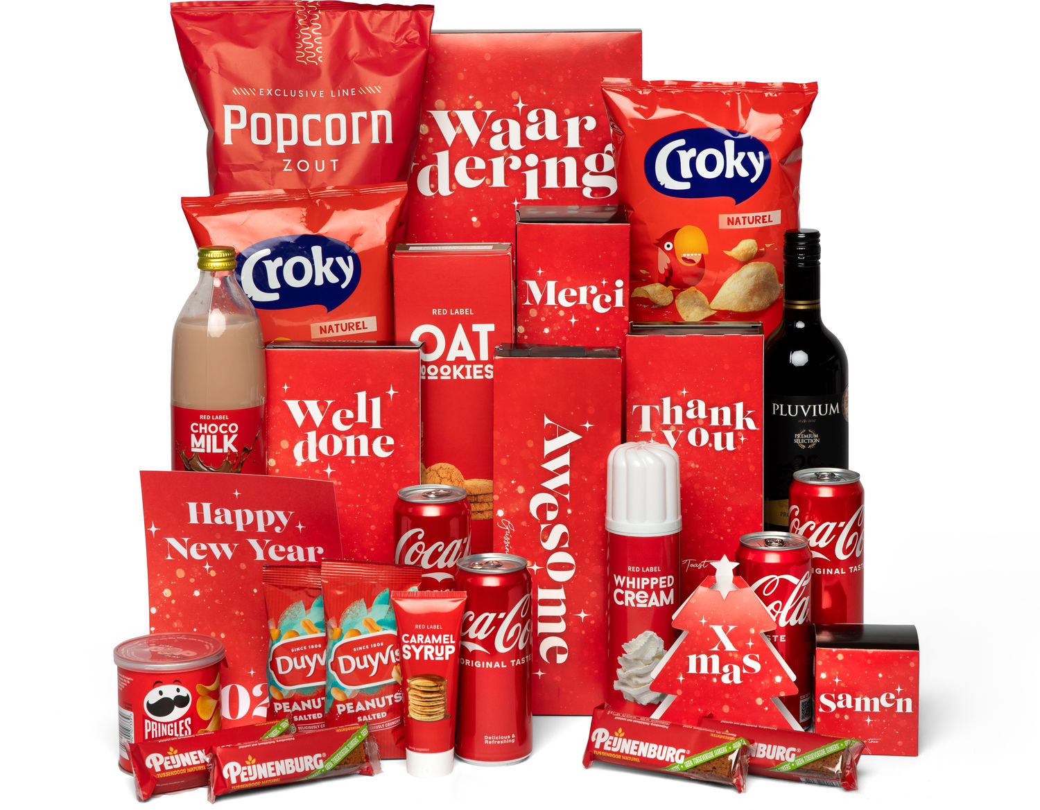 Kerstpakket Stralend Rood
