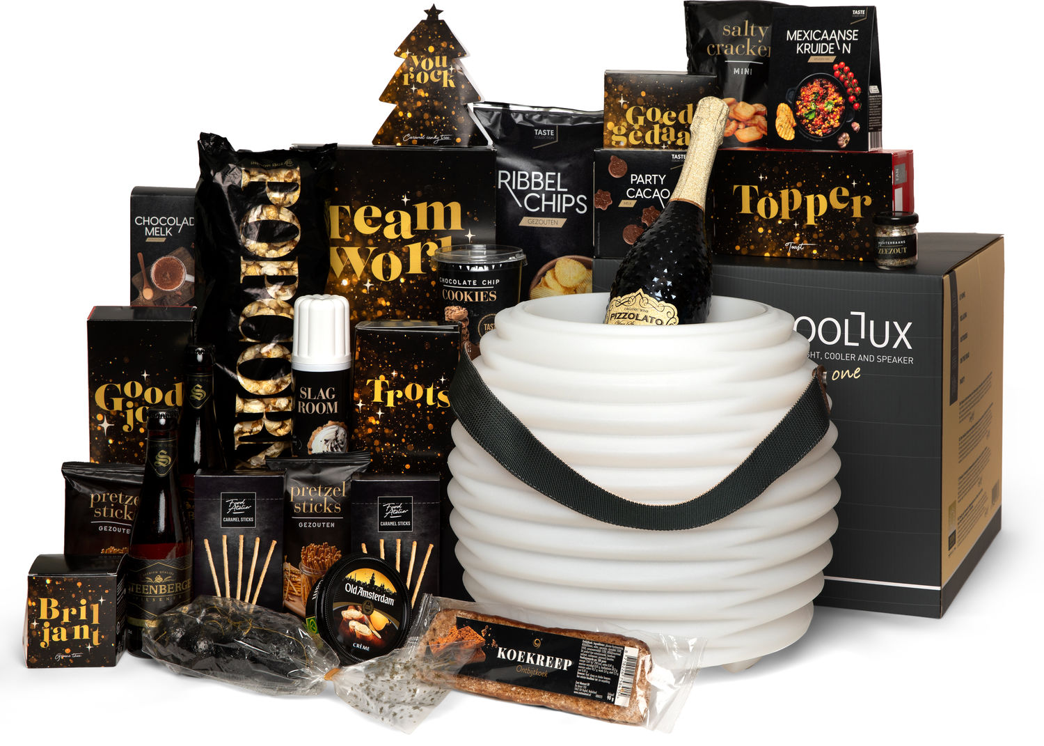 Kerstpakket In Stijl Gekoeld